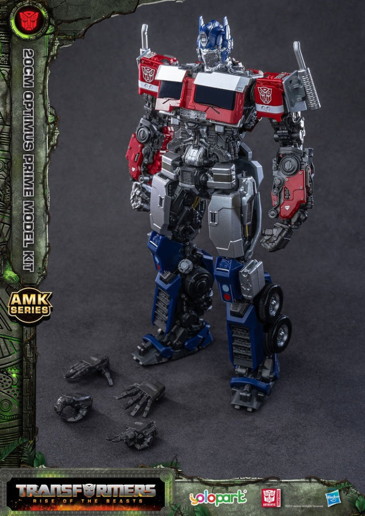 Yolopark Transformers: Rise Of The Beasts - 20Cm Optimus Prime Model Kit Amk Series Transformers
