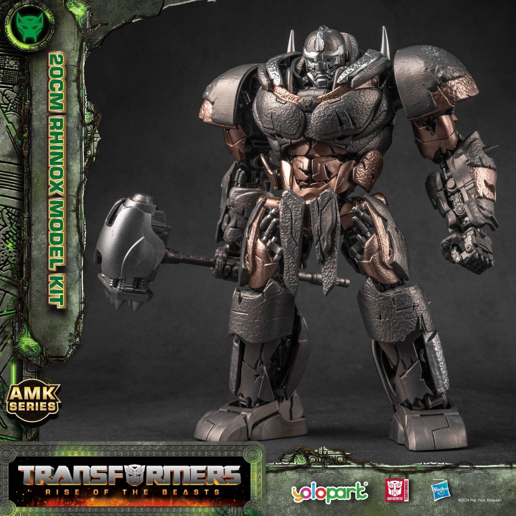 Yolopark Transformers: Rise Of The Beasts - 20Cm Rhinox Model Kit Amk Series Transformers