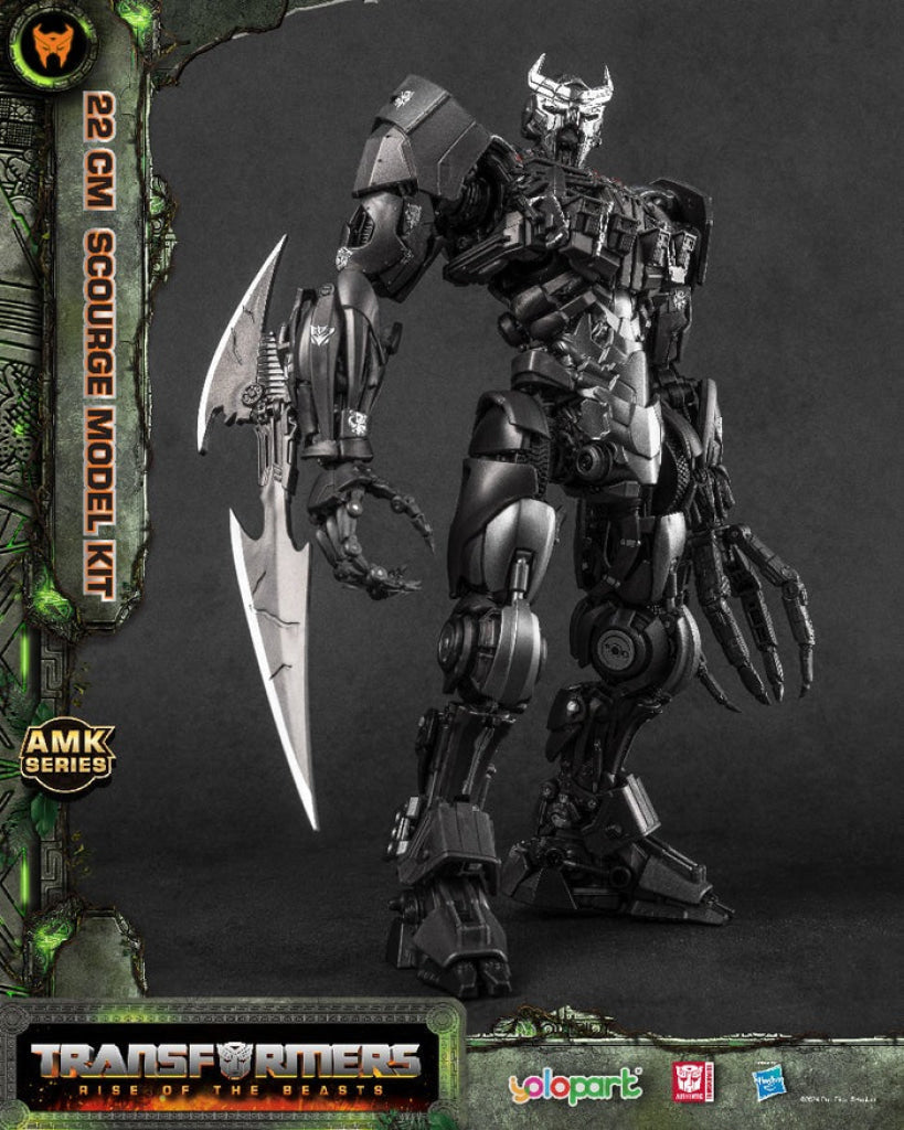 Yolopark Transformers: Rise Of The Beasts - 22Cm Scourge Model Kit Amk Series Transformers