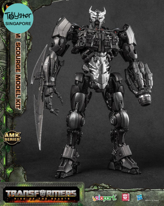 Yolopark Transformers: Rise Of The Beasts - 22Cm Scourge Model Kit Amk Series Transformers