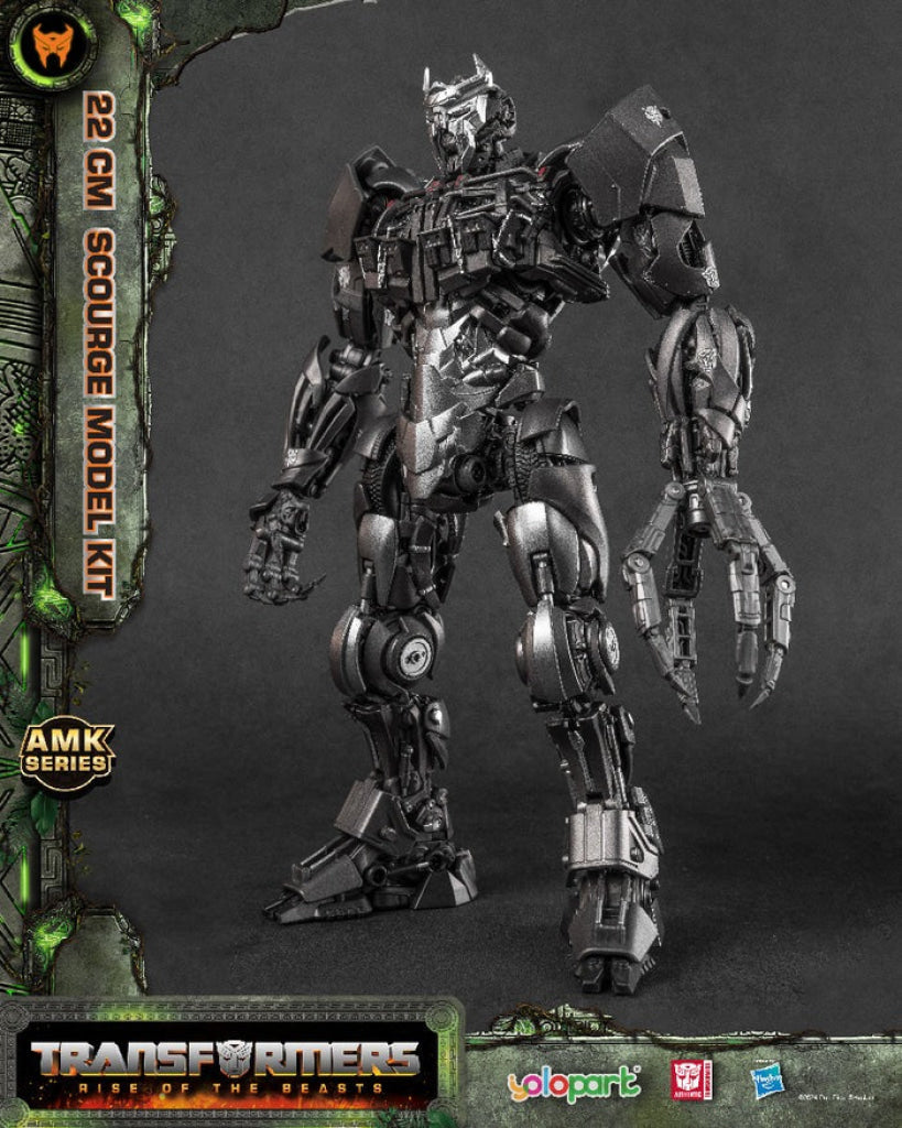 Yolopark Transformers: Rise Of The Beasts - 22Cm Scourge Model Kit Amk Series Transformers