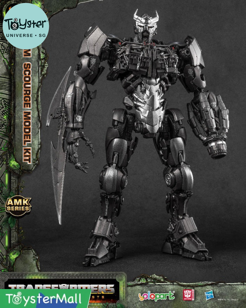 Yolopark Transformers: Rise Of The Beasts - 22Cm Scourge Model Kit Amk Series Transformers