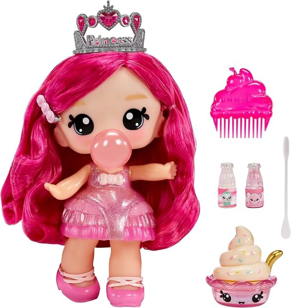 Yummiland Large Doll With Lipgloss Pet - Bianca Bubblegum