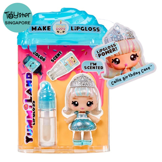 Yummiland Lipgloss Doll - Callie Birthday Cake