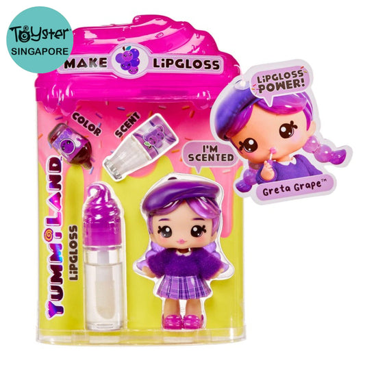 Yummiland Lipgloss Doll - Greta Grape