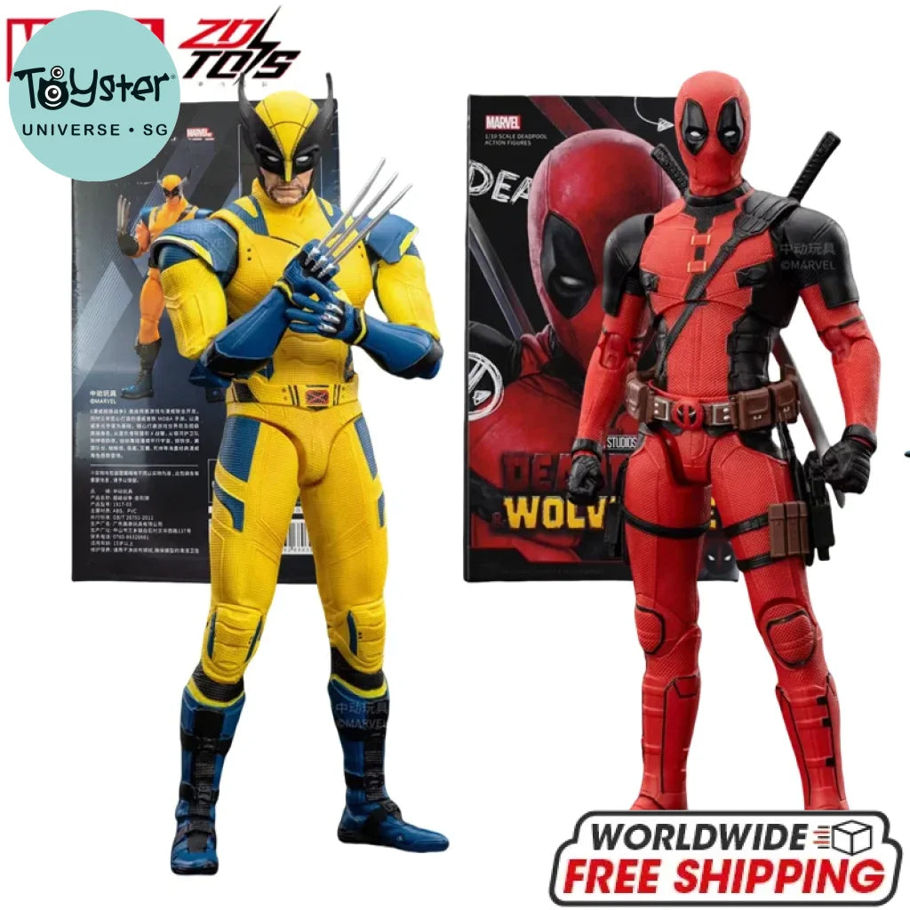 ZD Toys Deadpool & Wolverine Action figures
