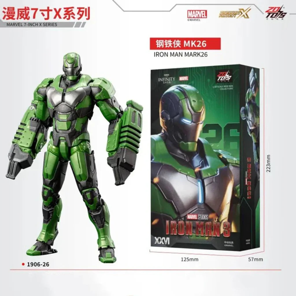 ZD Toys Iron Man Action Figures