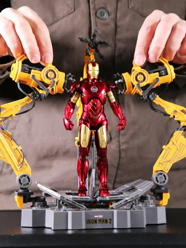 Zd Toys Suit Up Gantry With MK4 iron man Gantry Original 1/10
