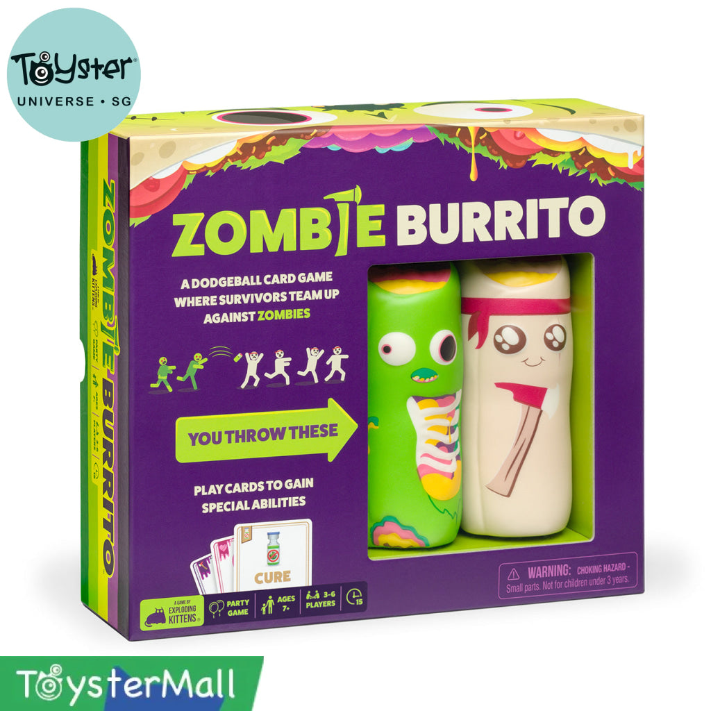 Zombie Burritos - A Ghouly version of Throw Throw Burrito - Board Games