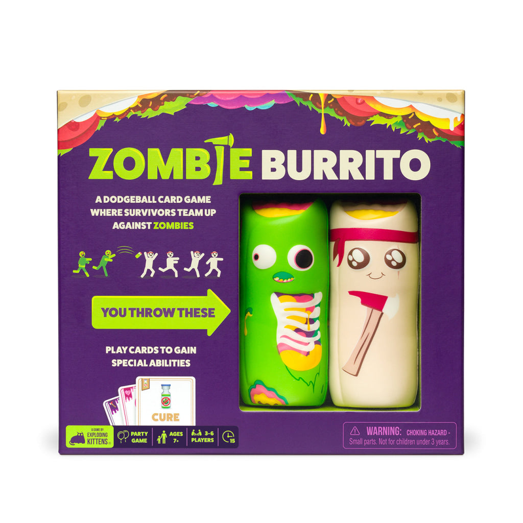 Zombie Burritos - A Ghouly version of Throw Throw Burrito - Board Games