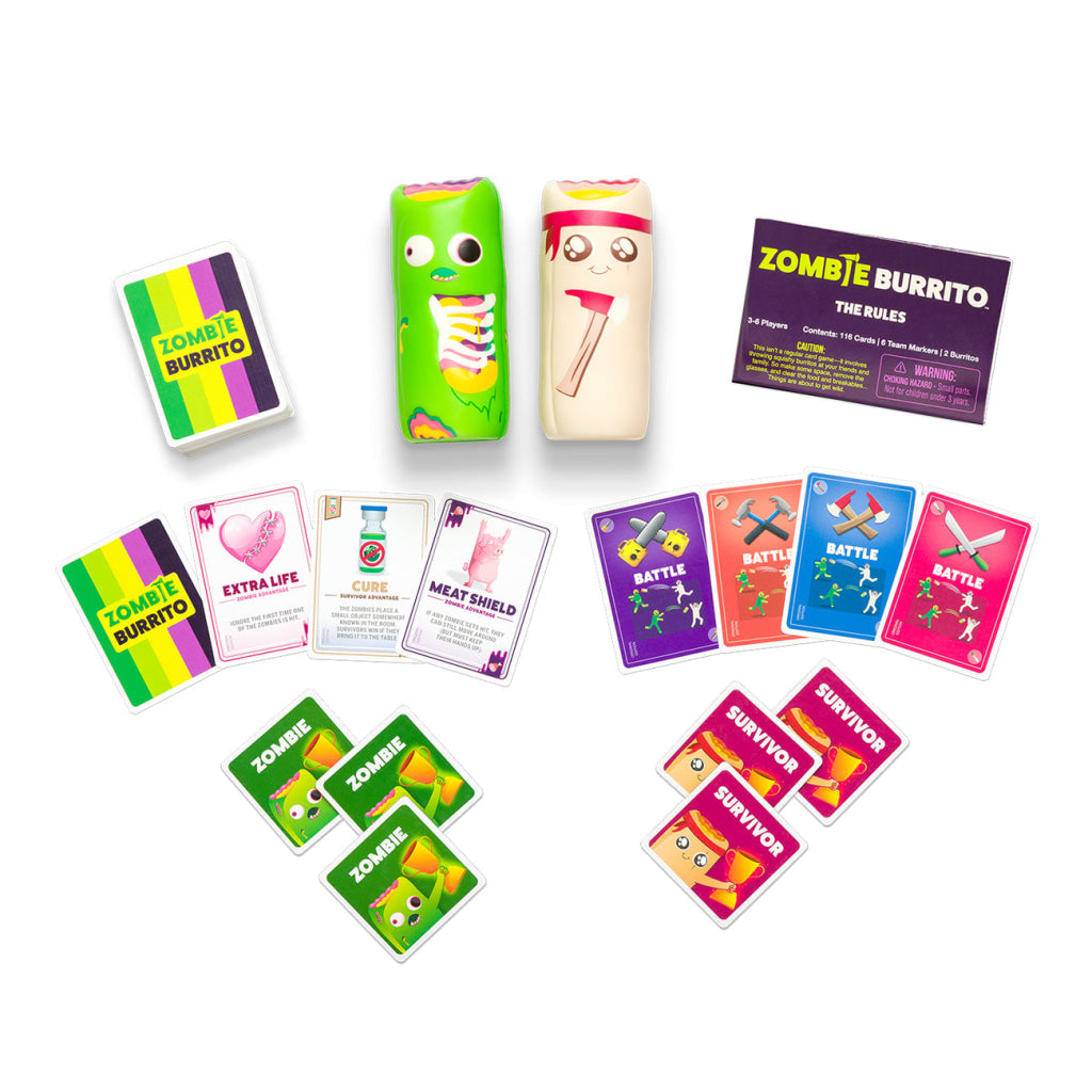 Zombie Burritos - A Ghouly version of Throw Throw Burrito - Board Games