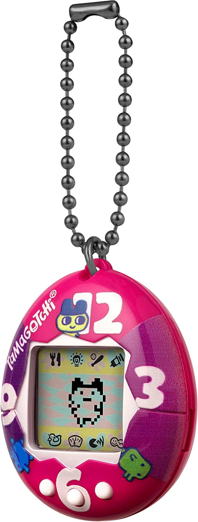 Bandai Original Tamagotchi - Purple-Pink Clock