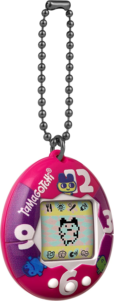 Bandai Original Tamagotchi - Purple-Pink Clock