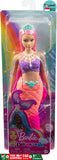 Barbie Dreamtopia Mermaid Doll 12-Inch - Curvy Pink Hair Ombre Tail And Tiara