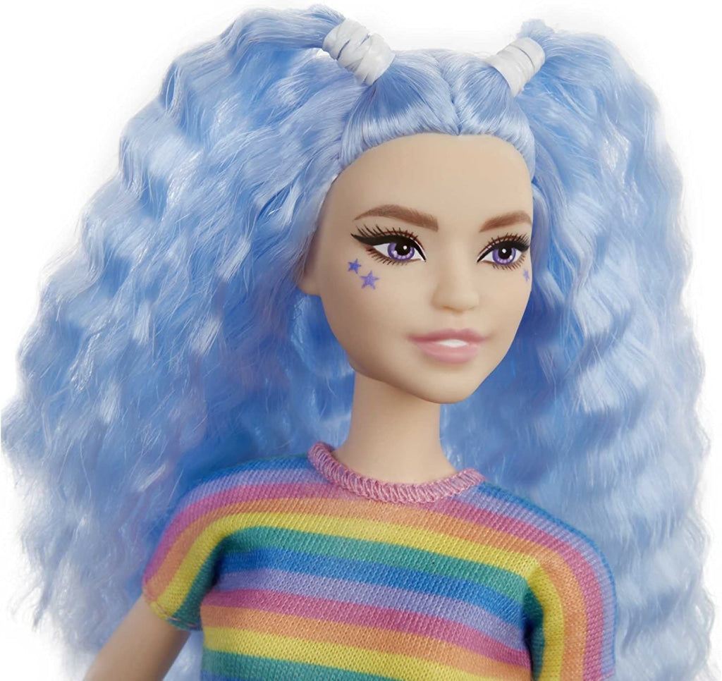 doll blue hair