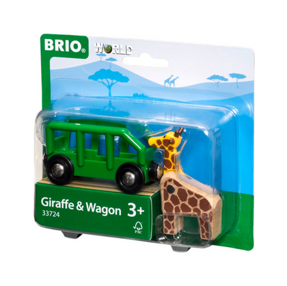 Brio Giraffe & Wagon Brio