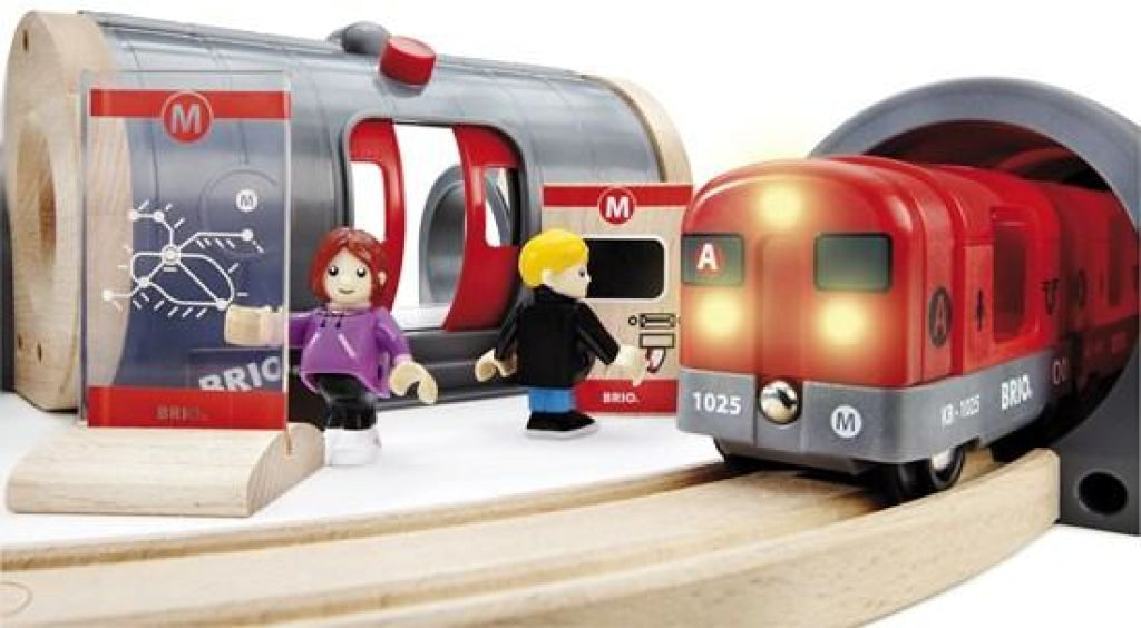 Brio Metro Railway Set Brio