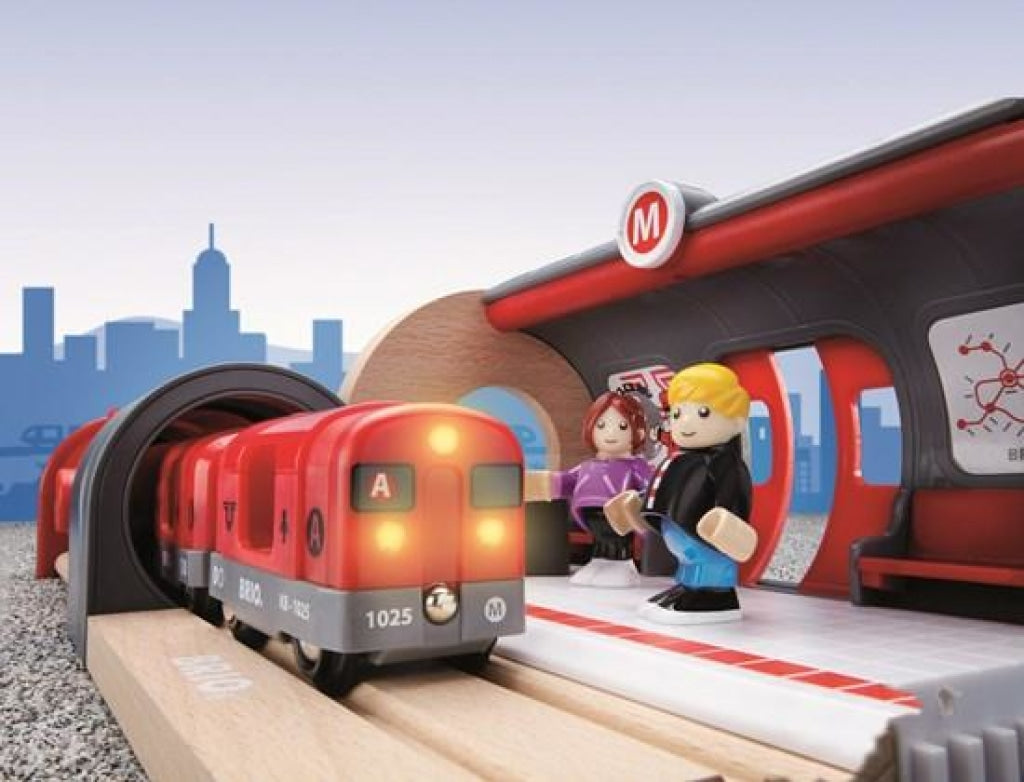 Brio Metro Railway Set Brio