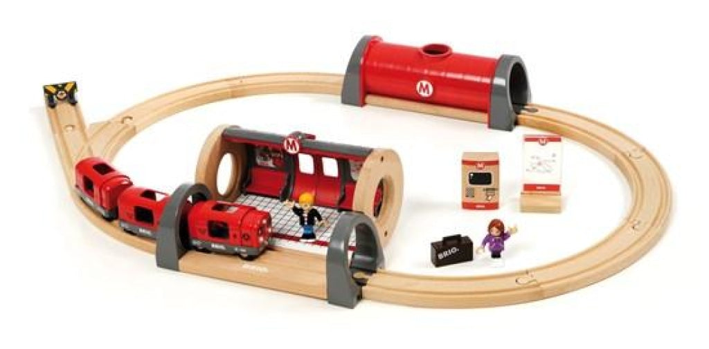 Brio Metro Railway Set Brio