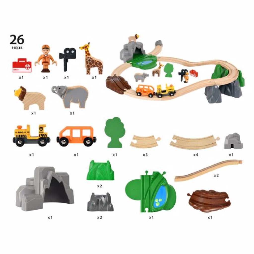 Brio Safari Adventure Set Brio