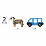 Brio Zebra And Wagon Brio