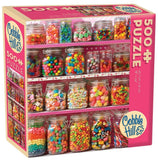 Cobble Hill Candy Shelf Modular 500 Piece Jigsaw Puzzle