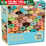 Cobble Hill Doughtnuts Modular 500 Piece Jigsaw Puzzle