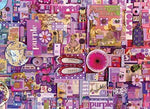 Cobble Hill Purple 1000 Piece Jigsaw Puzzle