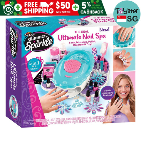 Cra-Z-Art Shimmer N Sparkle The Real Ultimate Nail Spa