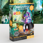 Discovery Mindblown Crystal Growing Kit (13-Piece Chemistry Lab)