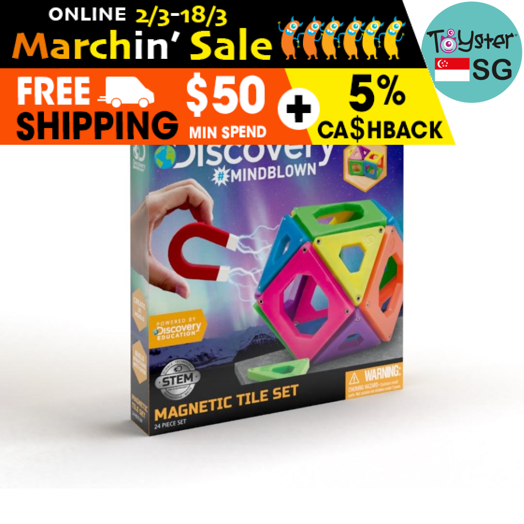 Discovery magnetic tiles sales