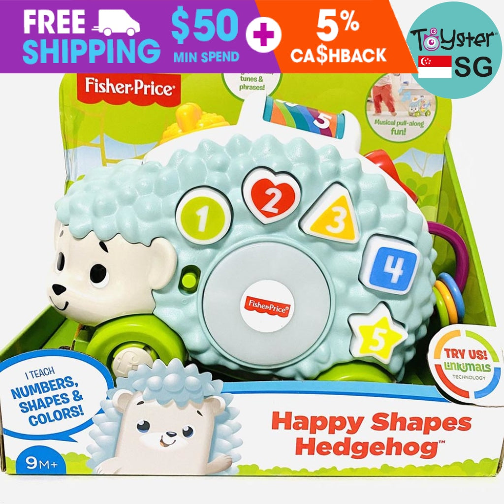 TOYSTER Singapore - Fisher-Price Linkimals Happy Shapes Hedgehog – Toyster