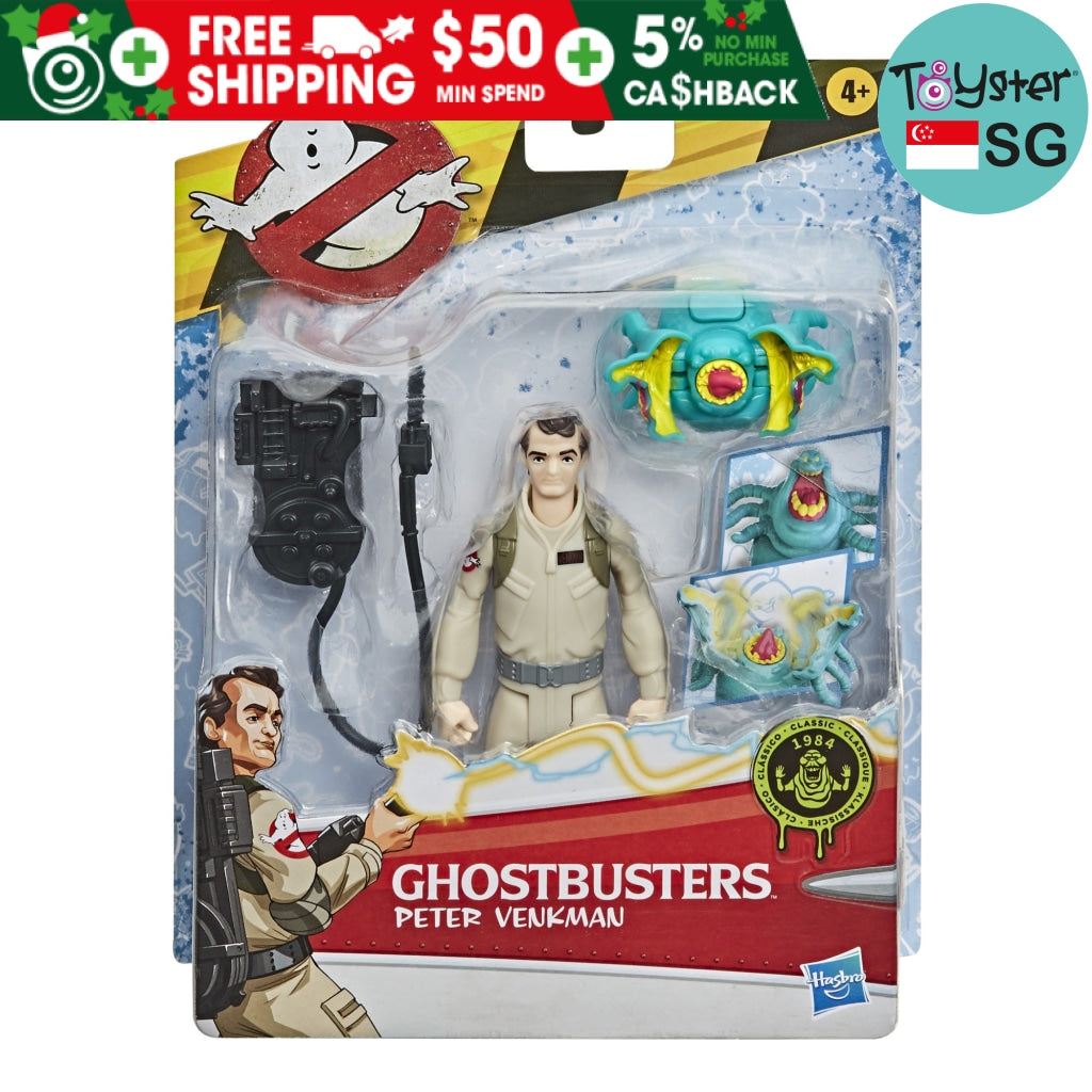 Ghostbusters Fright Features Peter Venkman Figure