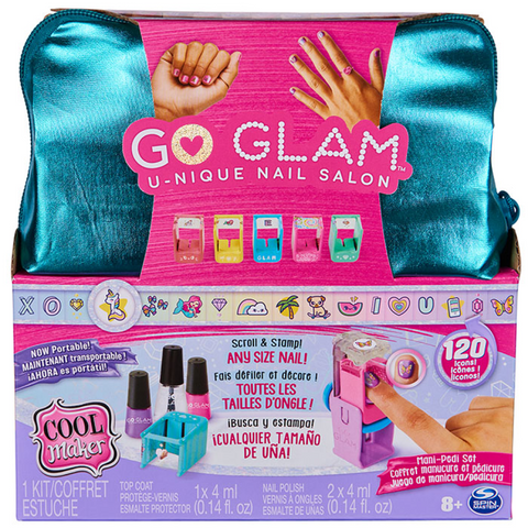 Buy Cool MAKERGO GLAM Sweet Spell Mini Pattern Pack Refill, Decorates 25  Nails with the GO GLAM Nail Stamper (Styles Vary) Online at desertcartINDIA