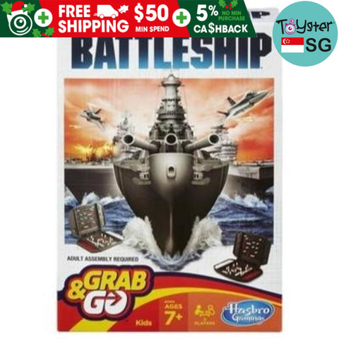 Hasbro - Battleship Grab & Go Game Gaming