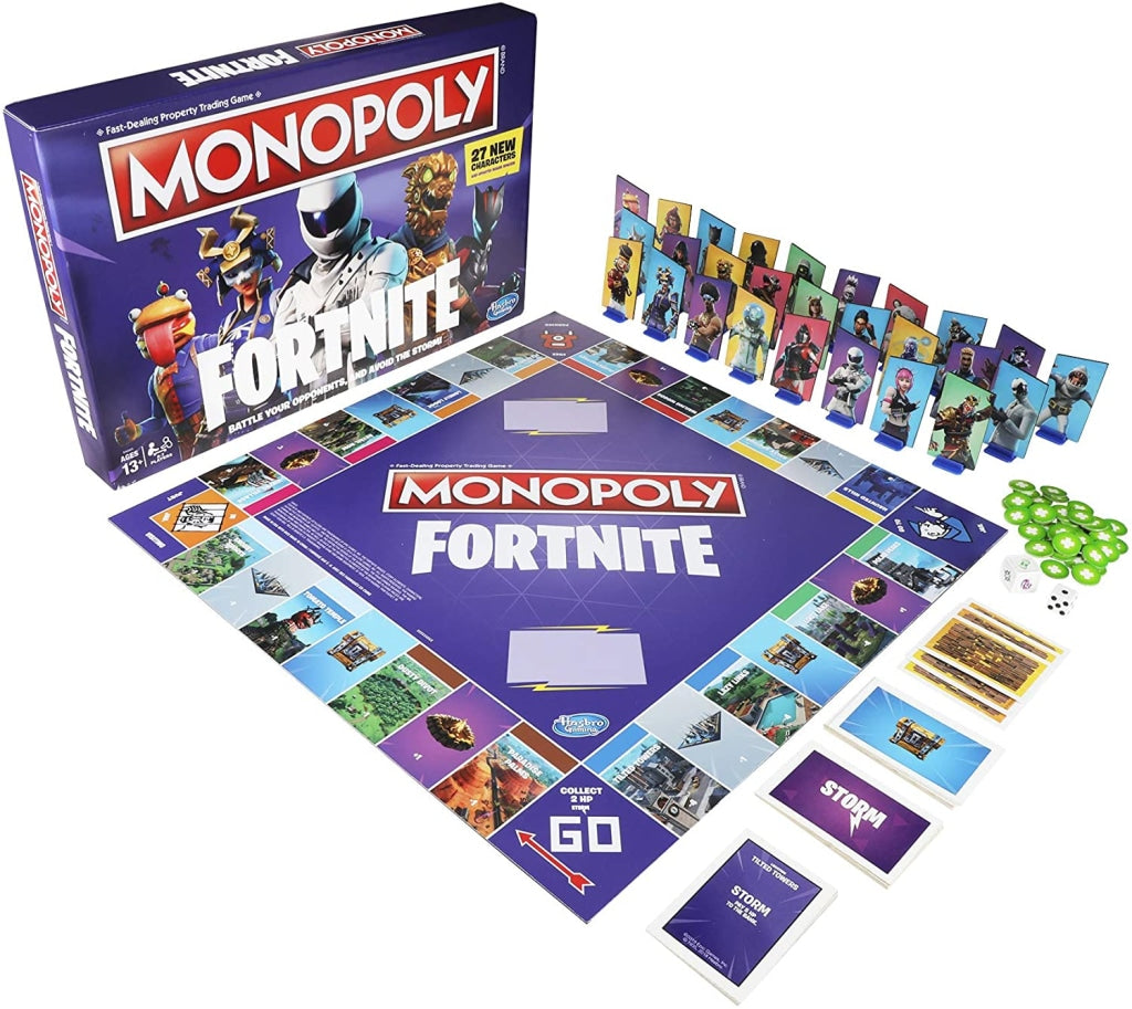 Hasbro Gaming Monopoly - Fortnite Edition Board Game (27 New Characters)