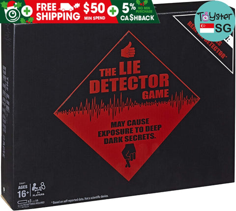 Hasbro - The Lie Detector Game Adult Party Gaming