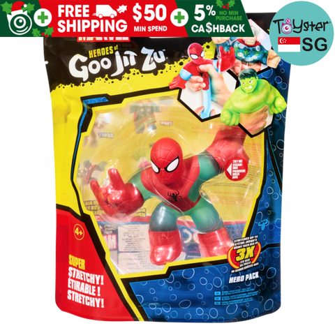 Heroes Of Goo Jit Zu Marvel Radioactive Spiderman Hero Pack S3