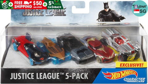 Hot Wheels Justice League Die-Cast Vehicle (5-Pack)