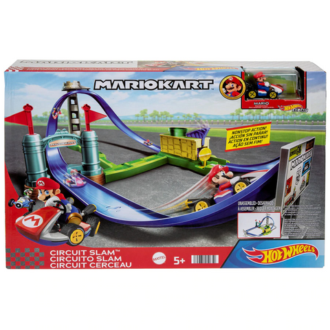 Hot Wheels Mariokart Circuit Slam Track Set