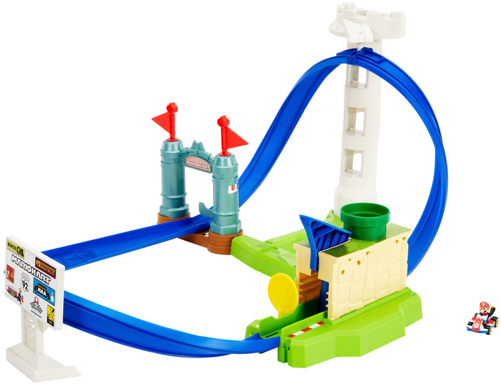 Hot Wheels Mariokart Circuit Slam Track Set