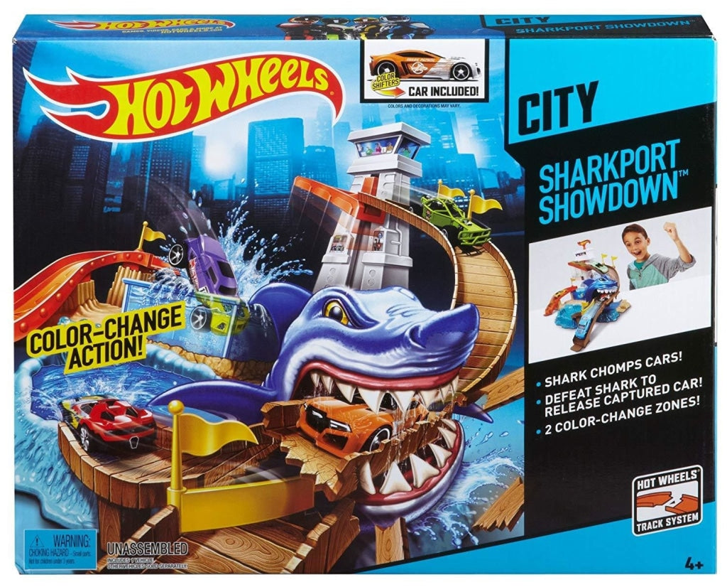 Hot Wheels Sharkport Showdown Trackset