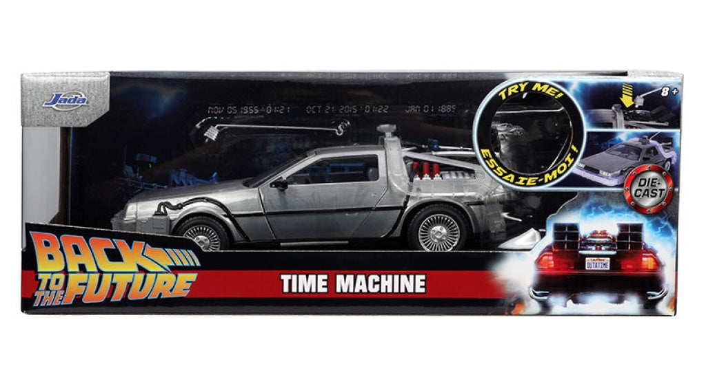 Jada Back To The Future 1:24 Time Machine Die-Cast Vehicle