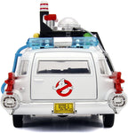 Jada Hollywood Rides Ghostbusters Ecto-1 1:24 Die-Cast Vehicle Back To The Future