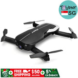 Jjrc Drone H71 Grus Foldable Drone With Optical Flow Positioning And 1080P Hd Camera (Black)
