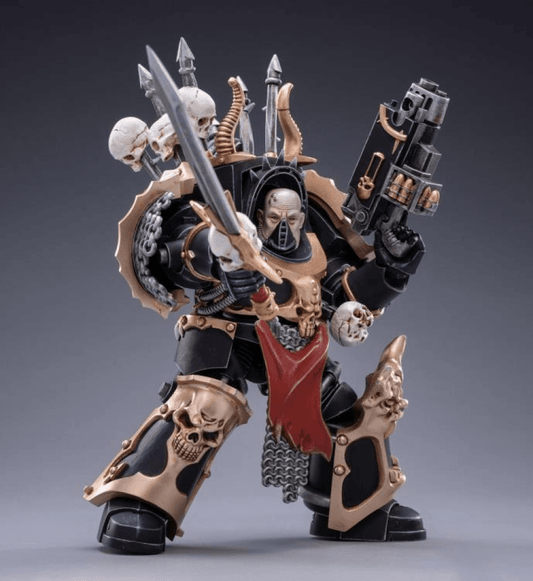 Joytoy Warhammer 40K Black Legion Chaos Terminator Brother Gnarl Warhammer