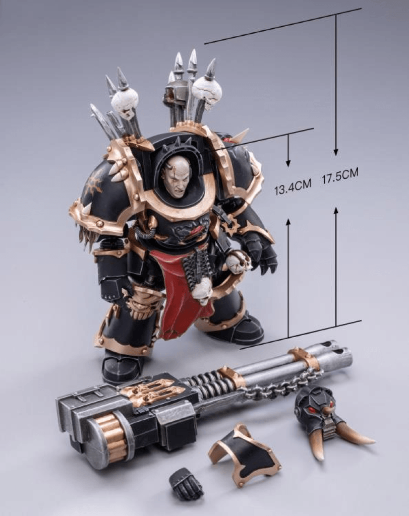 Joytoy Warhammer 40K Black Legionblack Legion Chaos Terminator Brother Gornoth Warhammer