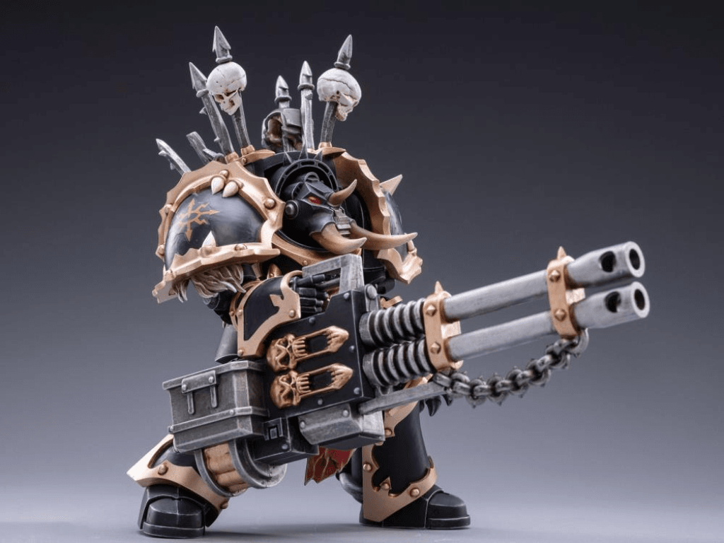 Joytoy Warhammer 40K Black Legionblack Legion Chaos Terminator Brother Gornoth Warhammer