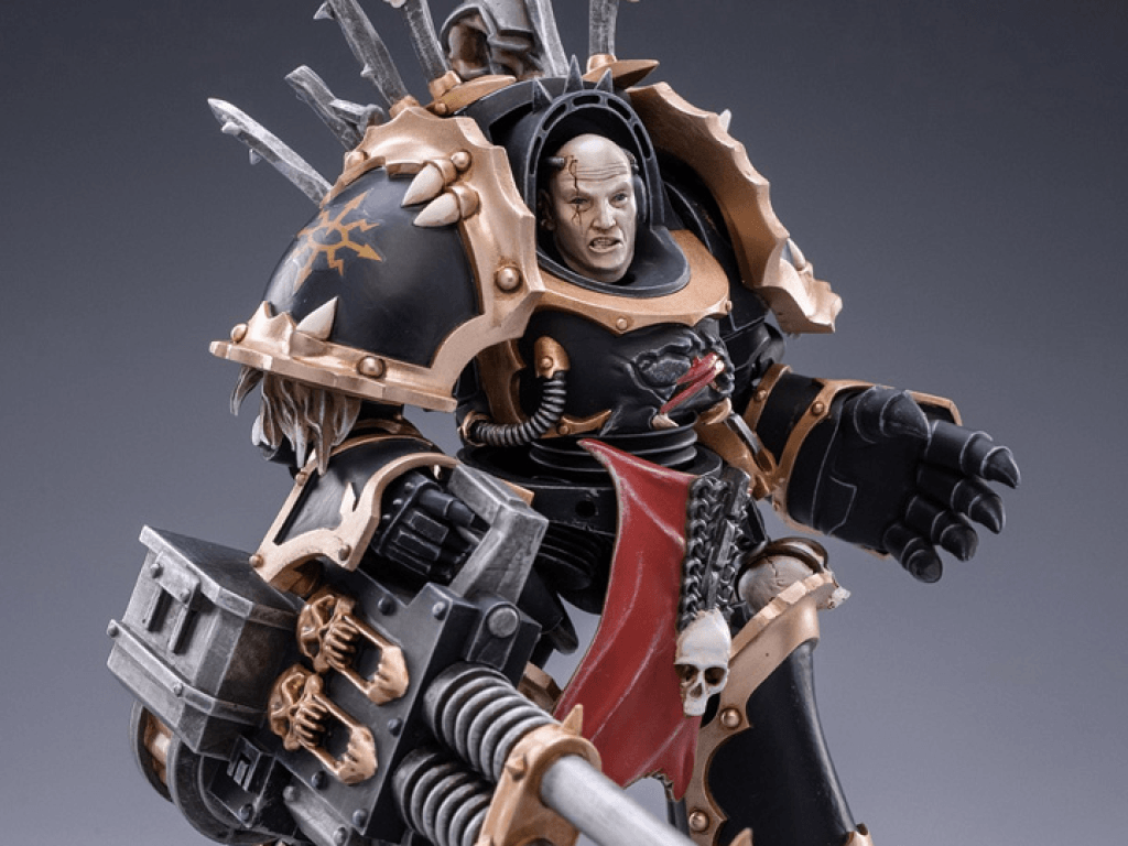 Joytoy Warhammer 40K Black Legionblack Legion Chaos Terminator Brother Gornoth Warhammer