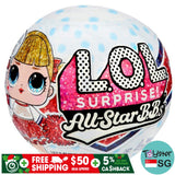 L.o.l Surprise! All-Star Bbs Sports Series 2 Cheer Team Sparkly Dolls - Varsity Pups Bling Queen